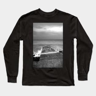 Cromer beach in Norfolk Long Sleeve T-Shirt